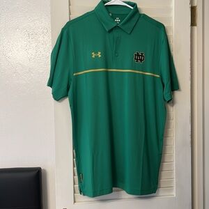Men’s Notre Dame Under Armour Polo